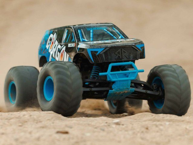 BLUE 1/10 GORGON MEGA 550 2WD MT WITH BATTERY AND CHARGER - Cars - view 24