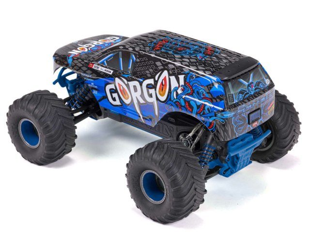 blue 1/10 GORGON MEGA 550 2WD MT no battery and charger - Cars - view 2