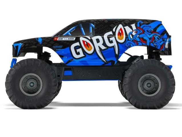 blue 1/10 GORGON MEGA 550 2WD MT no battery and charger - Cars - view 5