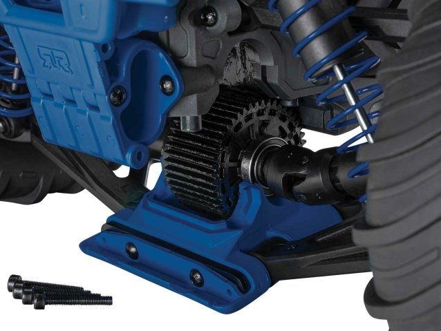 blue 1/10 GORGON MEGA 550 2WD MT no battery and charger - Cars - view 7