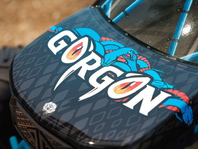 blue 1/10 GORGON MEGA 550 2WD MT no battery and charger - Cars - view 15