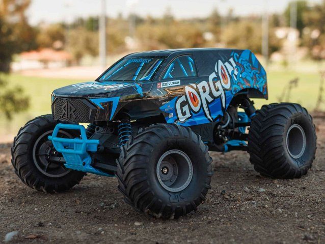 blue 1/10 GORGON MEGA 550 2WD MT no battery and charger - Cars - view 16