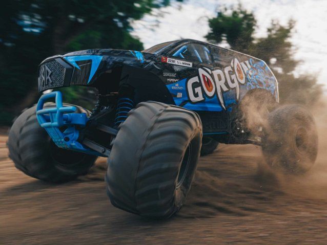 blue 1/10 GORGON MEGA 550 2WD MT no battery and charger - Cars - view 20