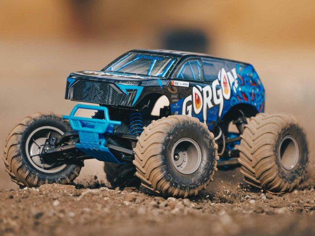 blue 1/10 GORGON MEGA 550 2WD MT no battery and charger - Cars - view 22