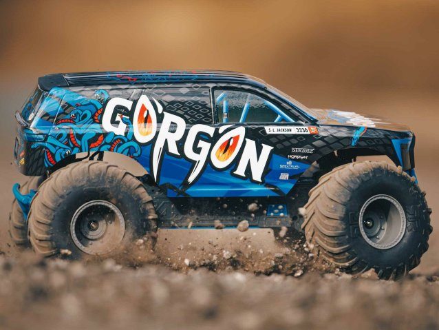 blue 1/10 GORGON MEGA 550 2WD MT no battery and charger - Cars - view 23
