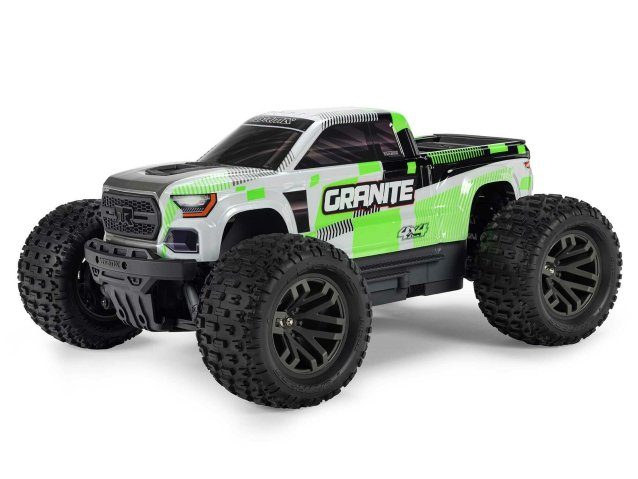 green 1/10 GRANITE MEGA 665 4X4 RTR Monster Truck - Cars