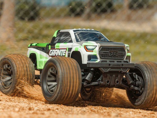 green 1/10 GRANITE MEGA 665 4X4 RTR Monster Truck - Cars - view 19