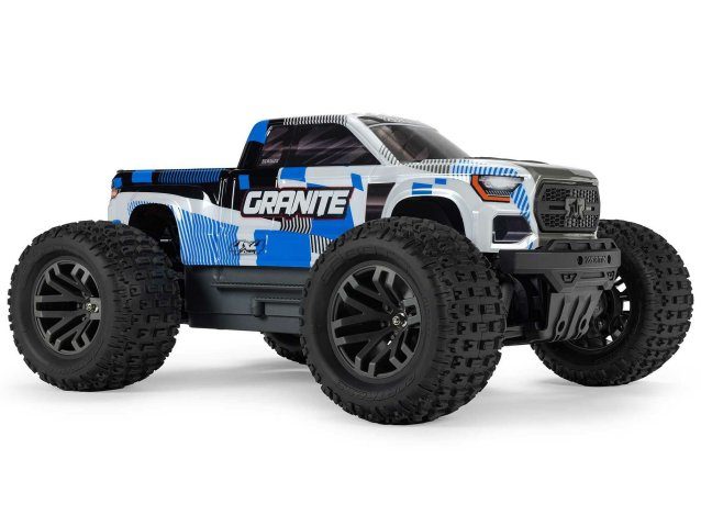 blue 1/10 GRANITE MEGA 665 4X4 RTR Monster Truck - Cars - view 2