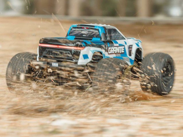 blue 1/10 GRANITE MEGA 665 4X4 RTR Monster Truck - Cars - view 18