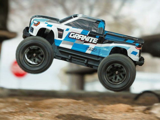 blue 1/10 GRANITE MEGA 665 4X4 RTR Monster Truck - Cars - view 21