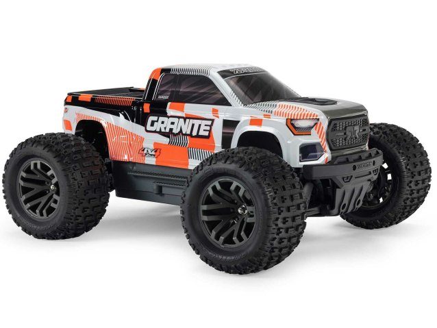 orange 1/10 GRANITE MEGA 665 4X4 RTR Monster Truck - Cars - view 2