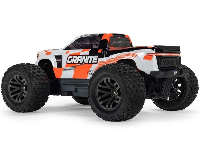 orange 1/10 GRANITE MEGA 665 4X4 RTR Monster Truck - Cars - view 3