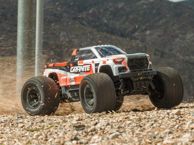 orange 1/10 GRANITE MEGA 665 4X4 RTR Monster Truck - Cars - view 17