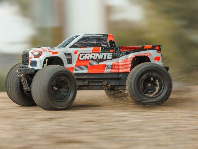 orange 1/10 GRANITE MEGA 665 4X4 RTR Monster Truck - Cars - view 20