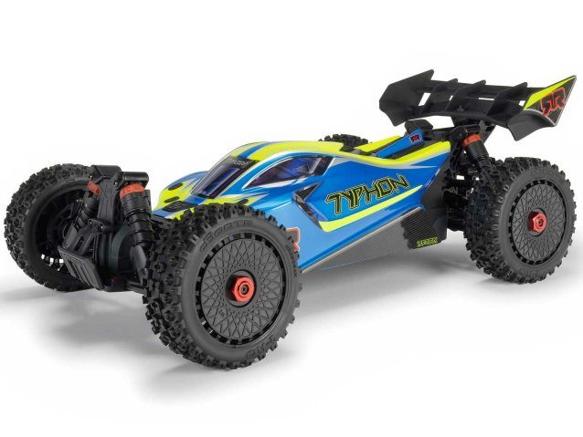 BLUE 1/8 TYPHON MEGA 665 4X4 RTR Buggy - Cars
