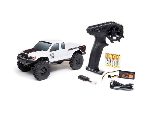 white 1/24 SCX24 Base Camp 4WD Rock Crawler RTR - Cars - view 6