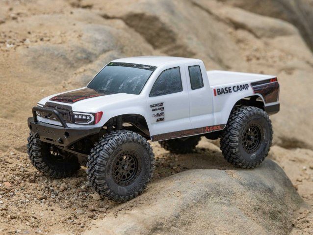 white 1/24 SCX24 Base Camp 4WD Rock Crawler RTR - Cars - view 16