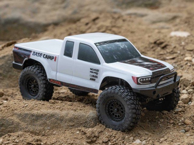white 1/24 SCX24 Base Camp 4WD Rock Crawler RTR - Cars - view 17