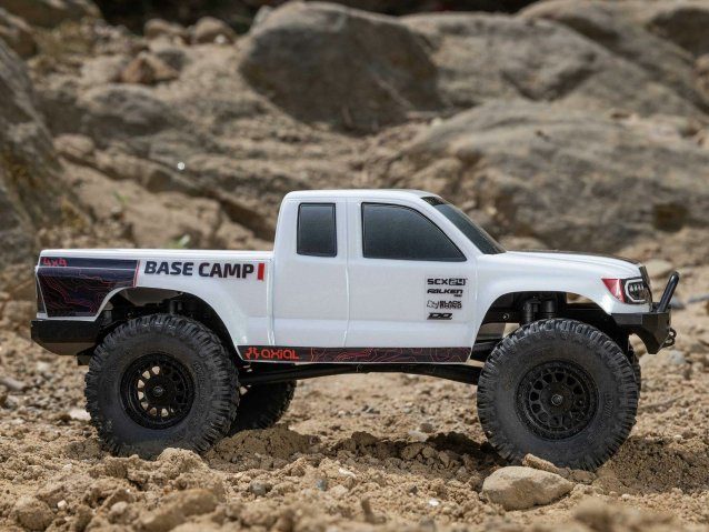 white 1/24 SCX24 Base Camp 4WD Rock Crawler RTR - Cars - view 18