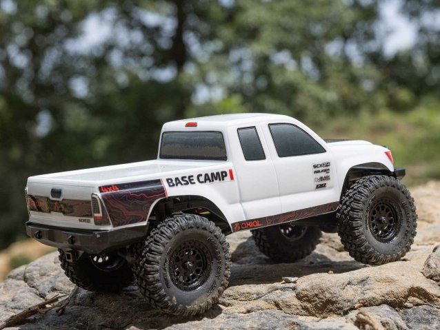 white 1/24 SCX24 Base Camp 4WD Rock Crawler RTR - Cars - view 20