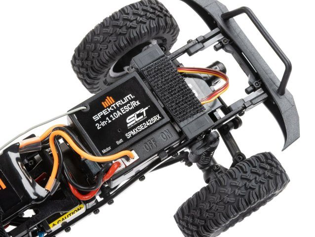 blue 1/24 SCX24 Base Camp 4WD Rock Crawler RTR - Cars - view 14