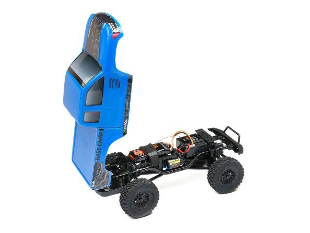 blue 1/24 SCX24 Base Camp 4WD Rock Crawler RTR - Cars - view 16