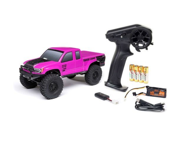 pink 1/24 SCX24 Base Camp 4WD Rock Crawler RTR - Cars - view 7