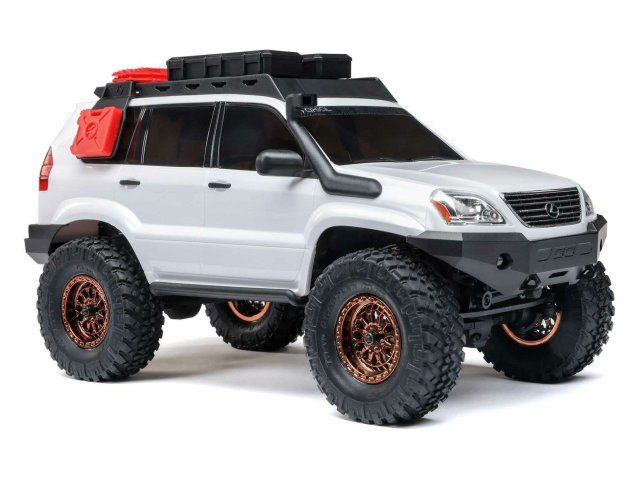 white 1/24 SCX24 Lexus GX 470 4WD Rock Crawler RTR - Cars - view 2
