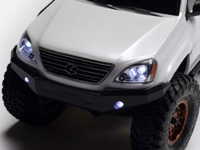 white 1/24 SCX24 Lexus GX 470 4WD Rock Crawler RTR - Cars - view 16