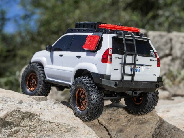 white 1/24 SCX24 Lexus GX 470 4WD Rock Crawler RTR - Cars - view 19