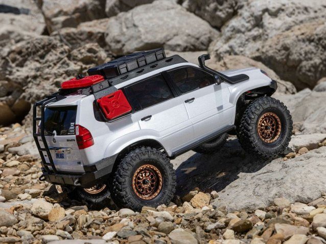 white 1/24 SCX24 Lexus GX 470 4WD Rock Crawler RTR - Cars - view 22
