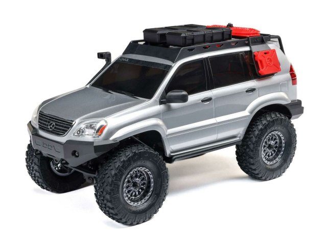 silver 1/24 SCX24 Lexus GX 470 4WD Rock Crawler RTR - Cars