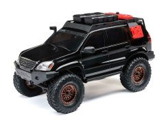 black 1/24 SCX24 Lexus GX 470 4WD Rock Crawler RTR