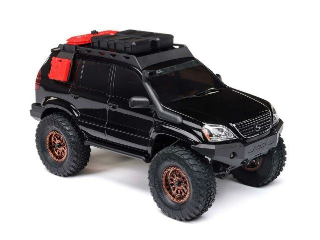 black 1/24 SCX24 Lexus GX 470 4WD Rock Crawler RTR - Cars - view 2