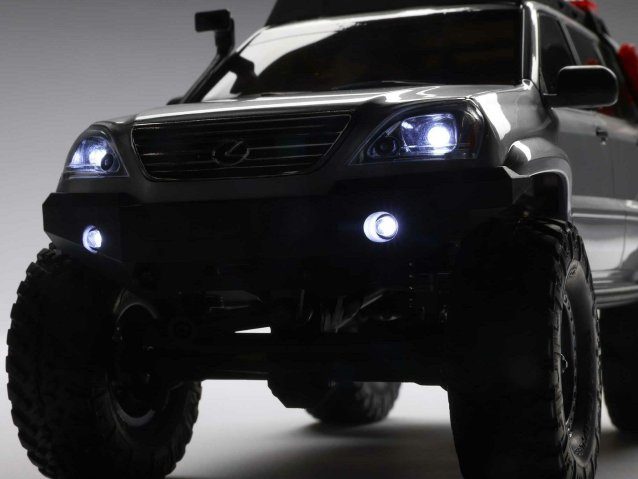 black 1/24 SCX24 Lexus GX 470 4WD Rock Crawler RTR - Cars - view 16