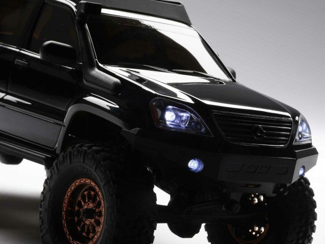 black 1/24 SCX24 Lexus GX 470 4WD Rock Crawler RTR - Cars - view 18