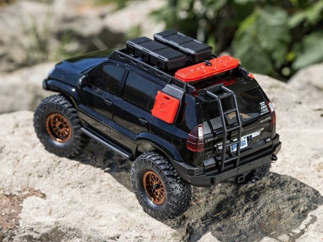 black 1/24 SCX24 Lexus GX 470 4WD Rock Crawler RTR - Cars - view 21