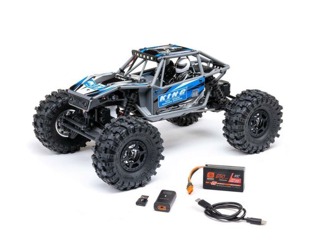 blue 1/18 UTB18 Capra 4WS 4WD Trail Buggy RTR with battery and charger - Cars