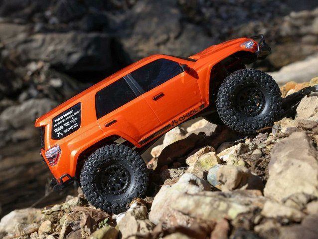 orange 1/24 SCX24 Toyota 4Runner 4X4 Rock Crawler RTR - Cars - view 16