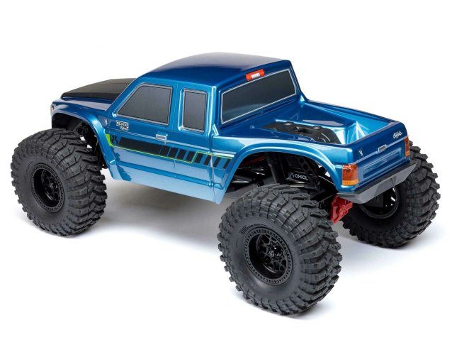 blue 1/10 SCX10 III Base Camp 4X4 Rock Crawler RTR - Cars - view 2
