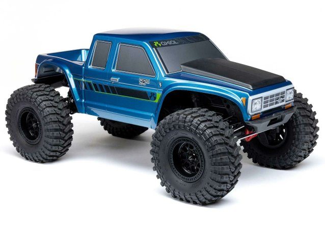 blue 1/10 SCX10 III Base Camp 4X4 Rock Crawler RTR - Cars - view 3