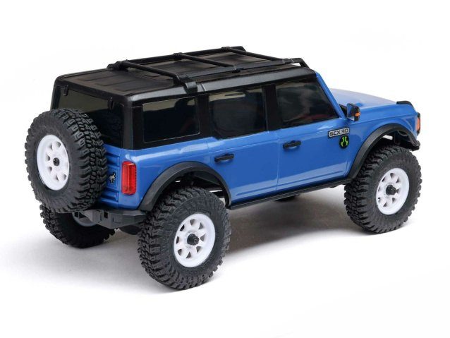 blue 1/30 SCX30 Ford Bronco 4X4 RTR Rock Crawler - Cars - view 2