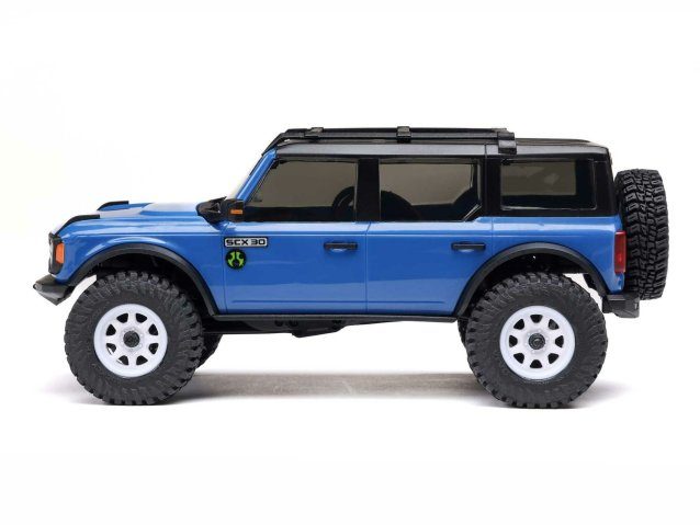 blue 1/30 SCX30 Ford Bronco 4X4 RTR Rock Crawler - Cars - view 4