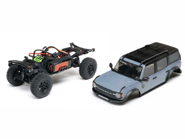 blue 1/30 SCX30 Ford Bronco 4X4 RTR Rock Crawler - Cars - view 8
