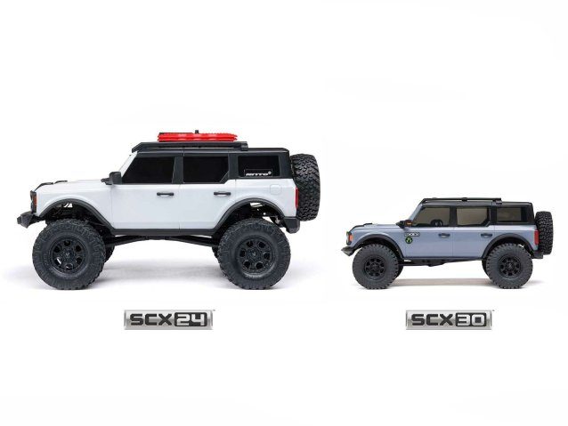 blue 1/30 SCX30 Ford Bronco 4X4 RTR Rock Crawler - Cars - view 23