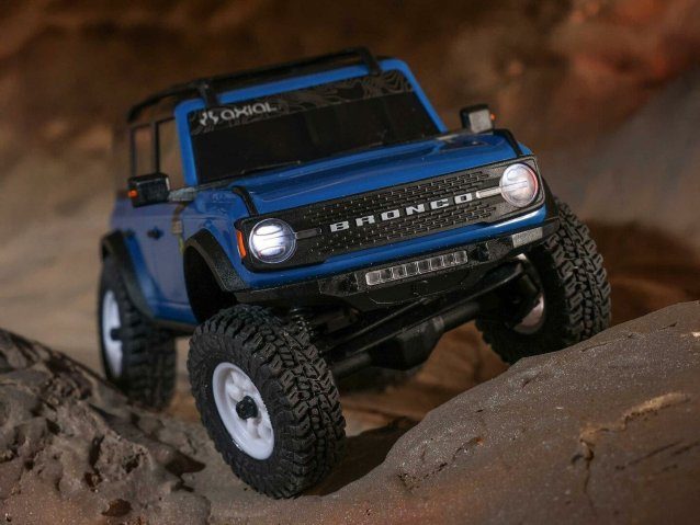 blue 1/30 SCX30 Ford Bronco 4X4 RTR Rock Crawler - Cars - view 26