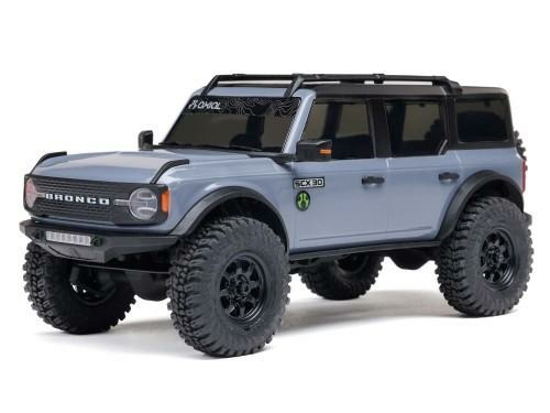 grey 1/30 SCX30 Ford Bronco 4X4 RTR Rock Crawler - Cars