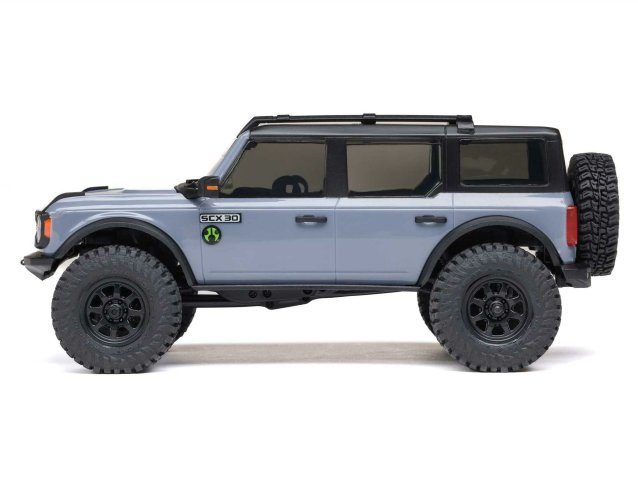 grey 1/30 SCX30 Ford Bronco 4X4 RTR Rock Crawler - Cars - view 3