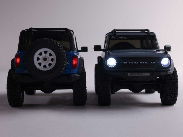 grey 1/30 SCX30 Ford Bronco 4X4 RTR Rock Crawler - Cars - view 10