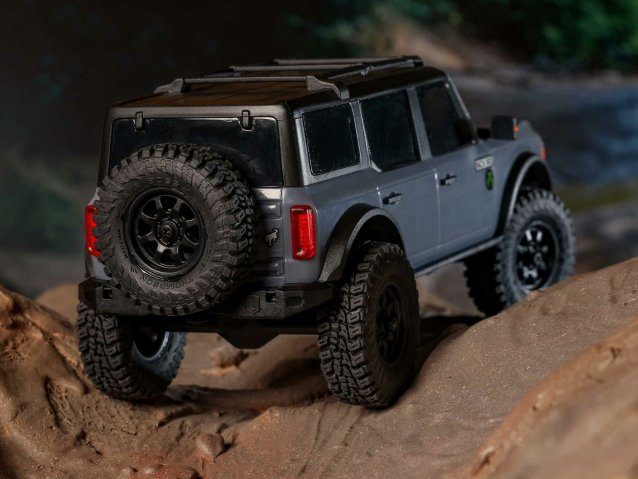 grey 1/30 SCX30 Ford Bronco 4X4 RTR Rock Crawler - Cars - view 23